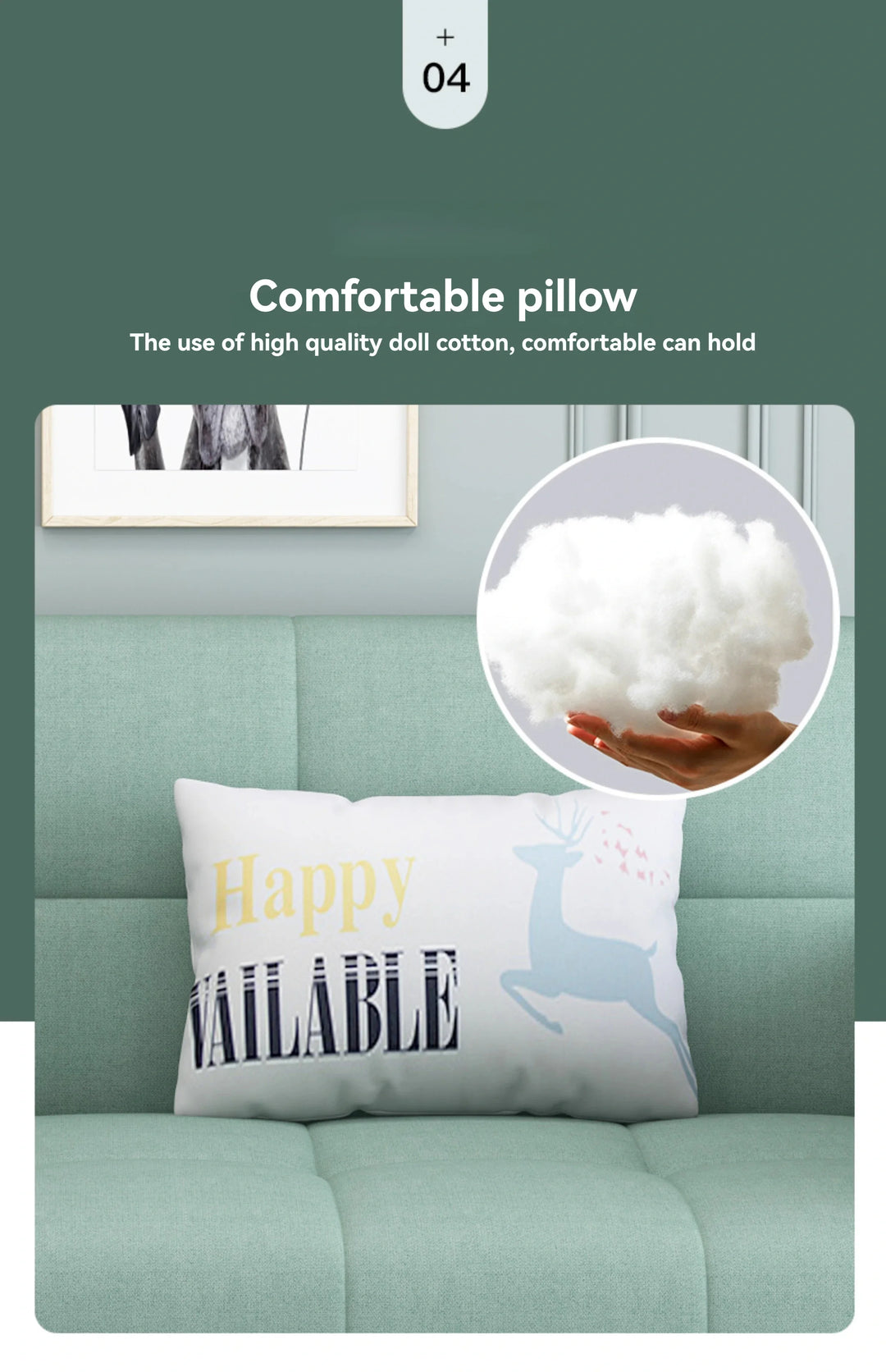 Stable Small Unit Sofa Bed, Three Person Sofa