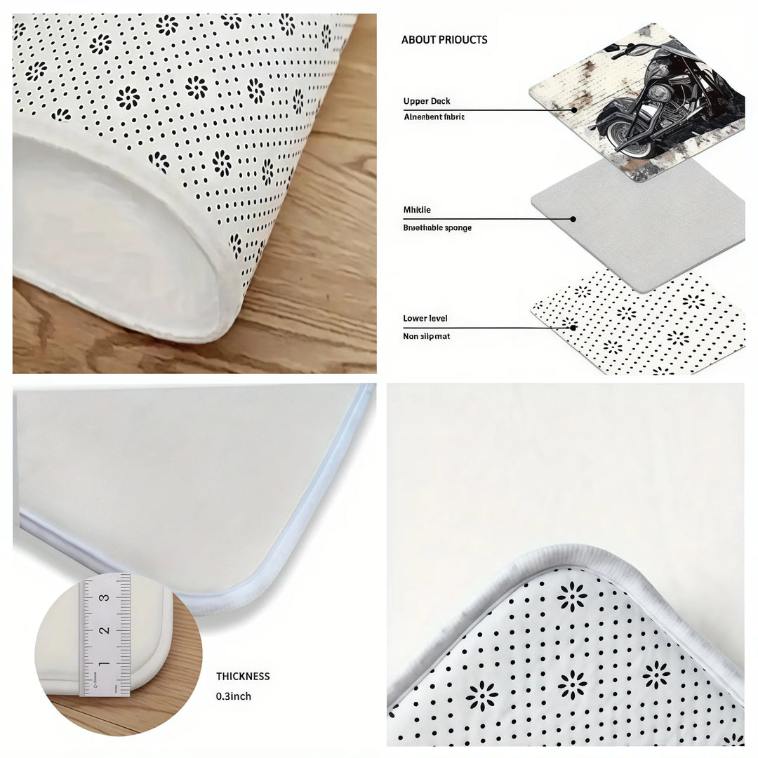 Comfortable and Warm - Bathroom Entryway Floor Mat