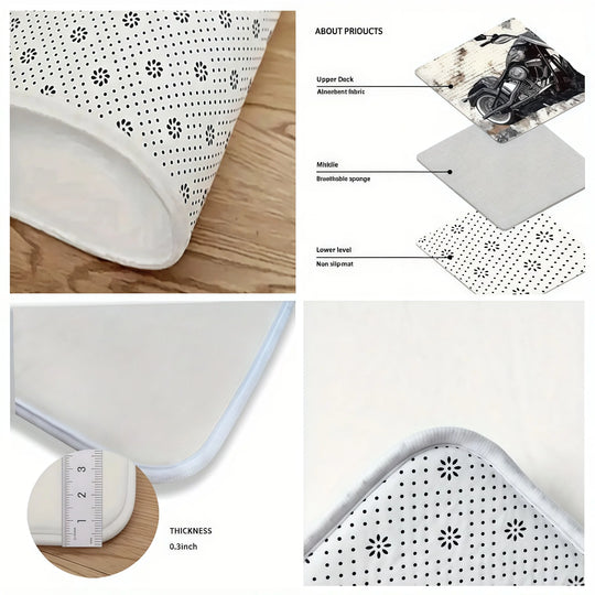 Comfortable and Warm - Bathroom Entryway Floor Mat