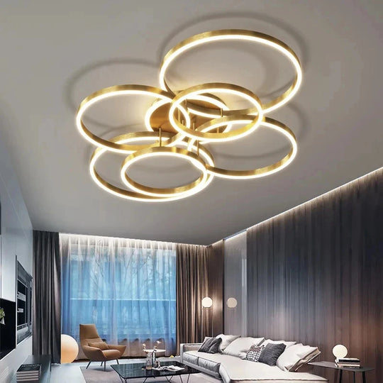 LED Indoor Ceiling Chandelier For Living Room