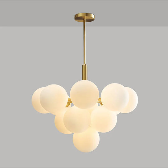 Modern Glass Chandelier Lighting for Living Room