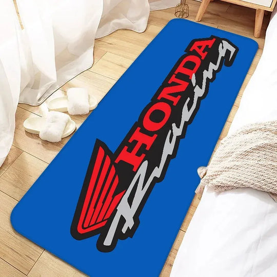 HONDA Motorcycle Carpet Garage Mat Racing Cool Moto Display Motorcycle Display Mat Anti-slip Home Decoration Living Room Rug