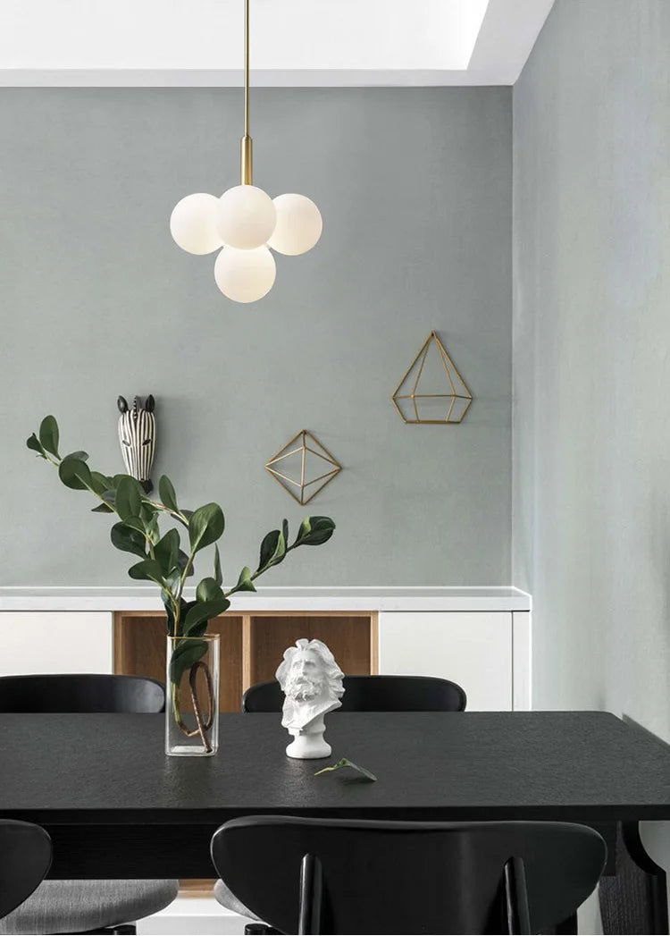 Modern Glass Chandelier Lighting for Living Room