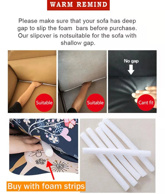 Solid Sofa Cover for Living Room Elastic 1/2/3/4 Seater Sofa Cover Protector L Shaped Corner Sofa Cover Chaise Longue