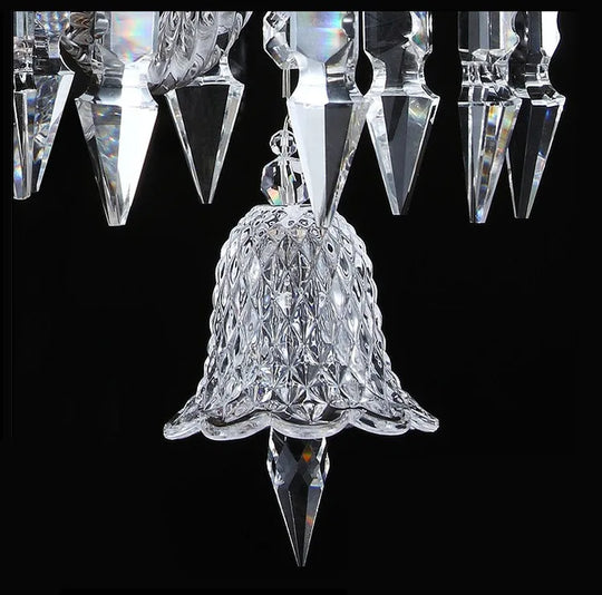 Living Room Chandelier Large Hotel Wedding Luxury Crystal Ceiling