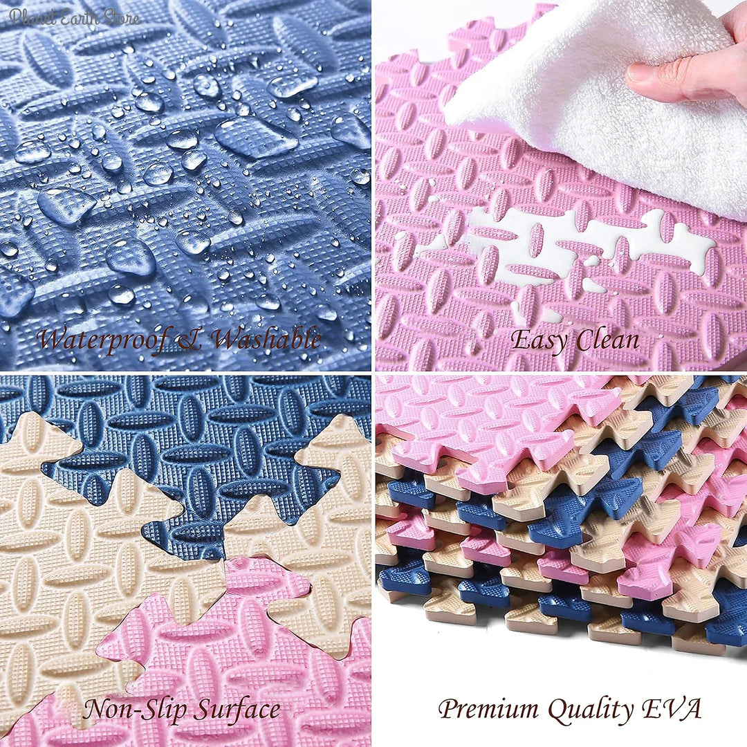 Mat Waterproof Anti-Slip  Floor Mat Foam Baby Play Rug