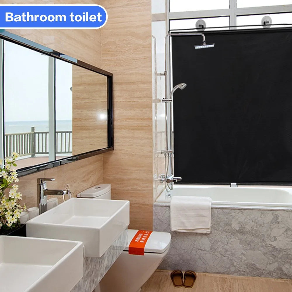 Universal Roller Blinds Sunshade Blackout Curtain