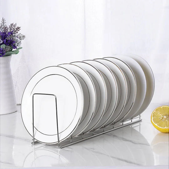 Kitchen Bowl Dish Organizer Stainless Steel Dish Holder