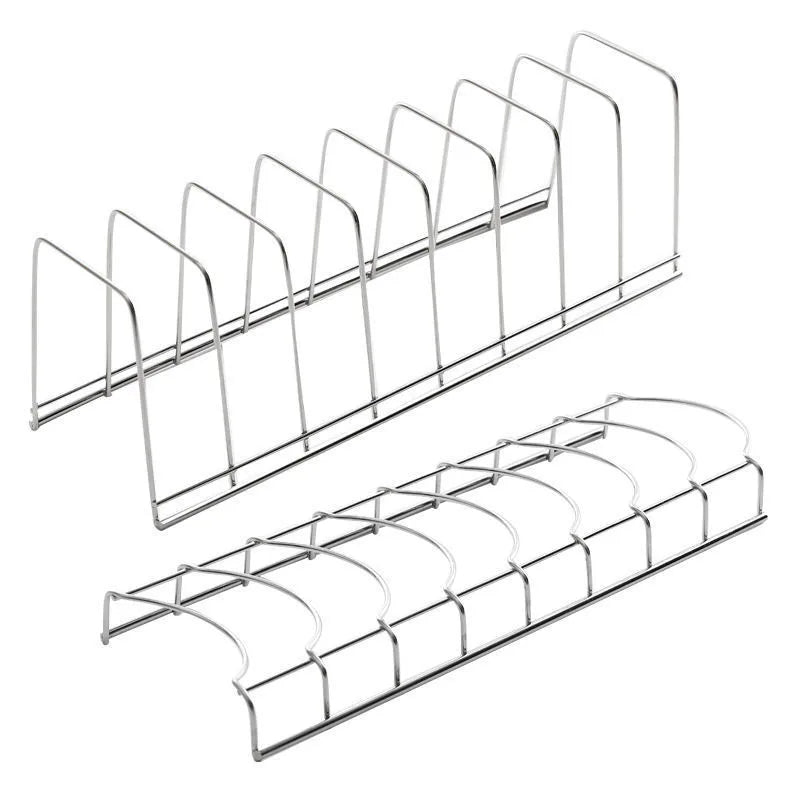 Kitchen Bowl Dish Organizer Stainless Steel Dish Holder