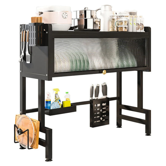 Kitchen Drain Shelf 3-Tier Multi-Functional Kitchen Storage Rack