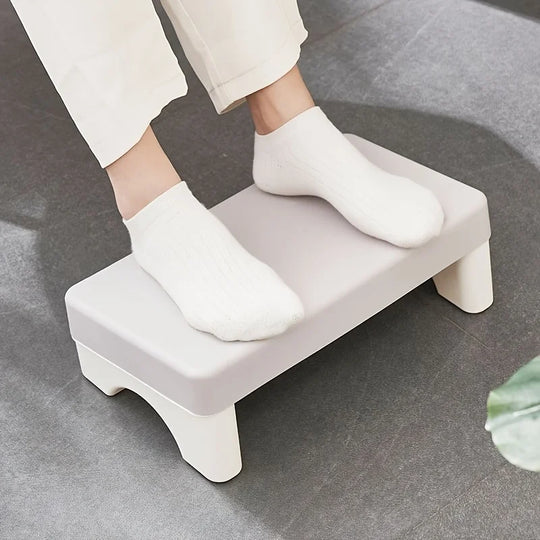 Ergonomic PP Footrest for Office Desk. Fits Under Desk, Use at Work, Sofa & Study. Comfortable & Space-Saving.