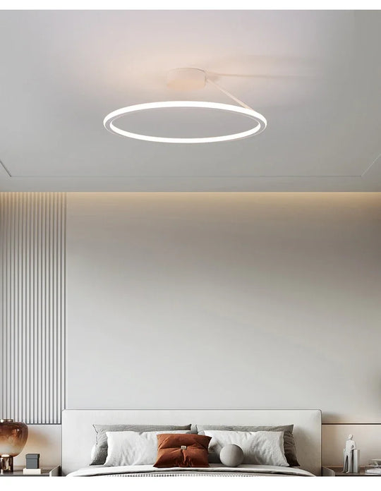 Modern Simple Circle Led Chandelier for Home