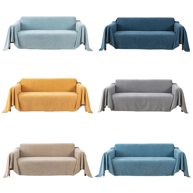 Waterproof Sofa Towel Solid Colour High Quality Sofa Cover