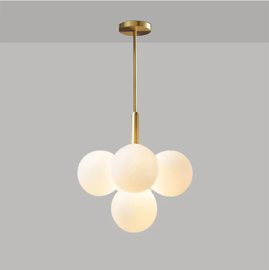 Modern Glass Chandelier Lighting for Living Room