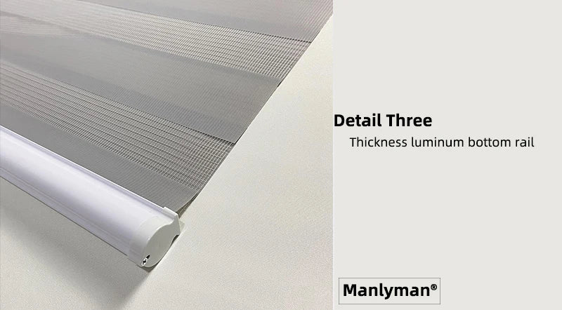 Zebra Roller Blinds Light Filtering Shades Battery Powered Electric