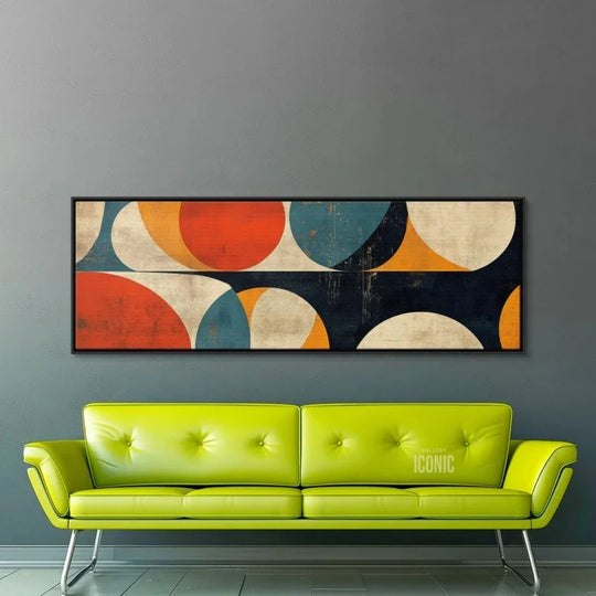 Wide Panoramic Wall Art for Living Room Canvas
