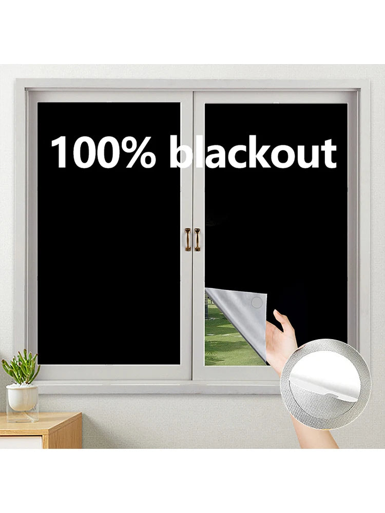100% Blackout Curtain Darkest House Blackout Window Privacy