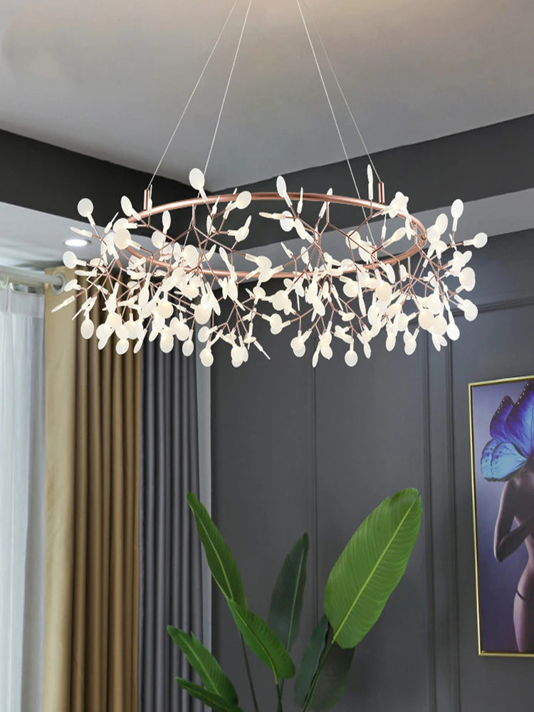 Nordic Chandelier Modern Luxury Living Room