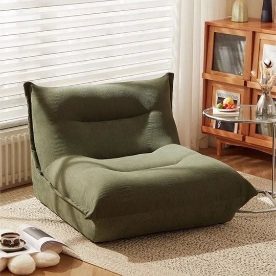MOMO Lazy Sofa Can Lie Down And Sleep Small Room Balcony Leisure Lounger Internet Celebrity Dumplings Bedroom Single Small Sofa