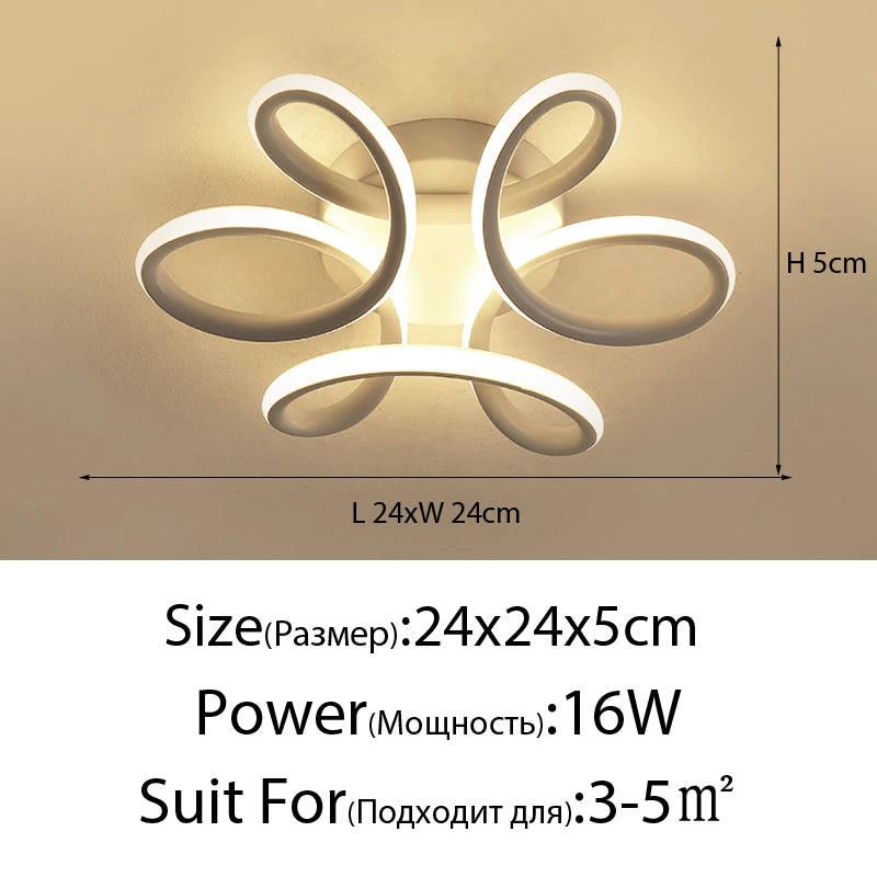 Modern LED Chandelier Lighting For Living Room