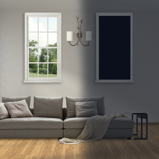 100% Blackout Curtain Darkest House Blackout Window Privacy