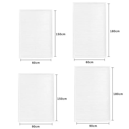 1Pc Shades Self-adhesive Half Windows Nonwoven Folding Curtain B