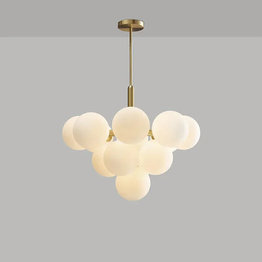 Modern Glass Chandelier Lighting for Living Room