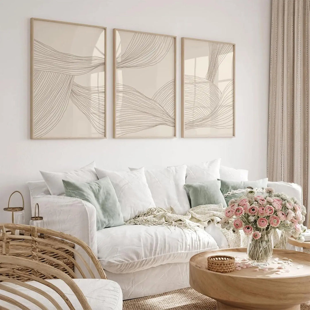 3 Pcs/Set Modern Abstract Wall Arts