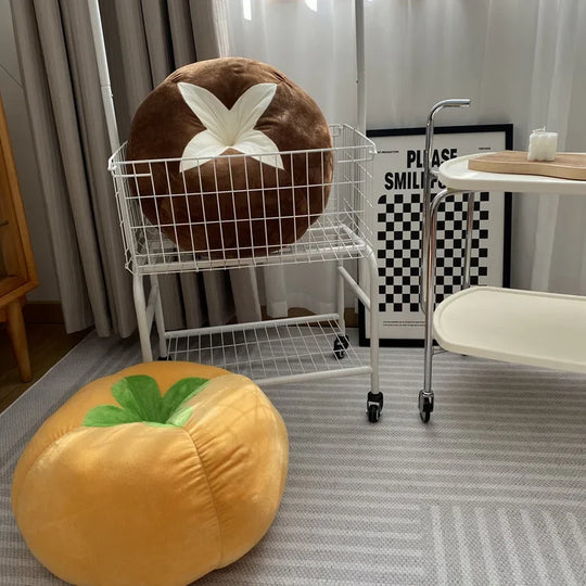 Thickened Cushion with Tomato-Shaped Pillow Vegetable