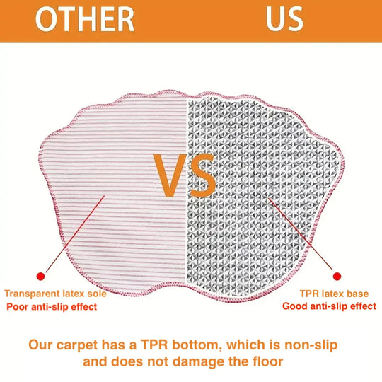Bathroom Rugs Mats Water Absorbent Non-Slip Mat Used in Bathroom, Shower, Room, Etc.Soft Microfiber Bath Mat Machine Washable