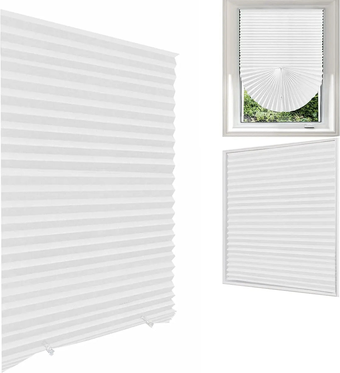 Blind for Window Self Adhesive Pleated Blinds Cordless