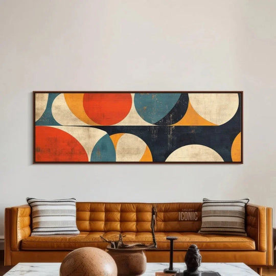 Wide Panoramic Wall Art for Living Room Canvas