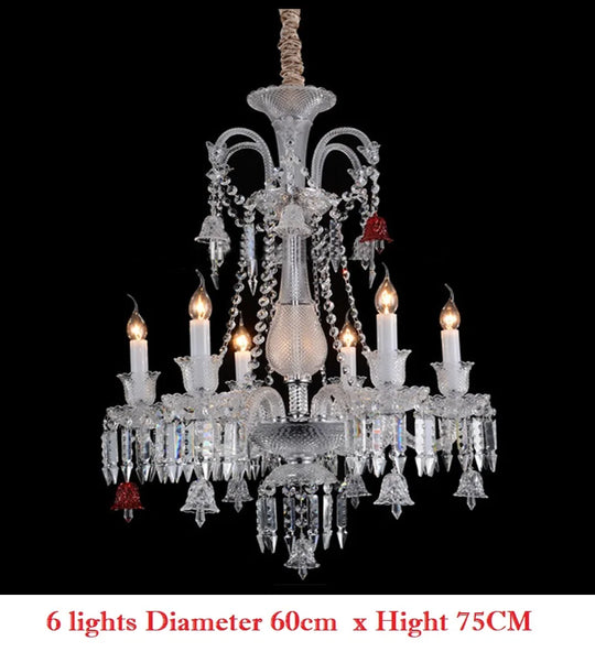 Living Room Chandelier Large Hotel Wedding Luxury Crystal Ceiling