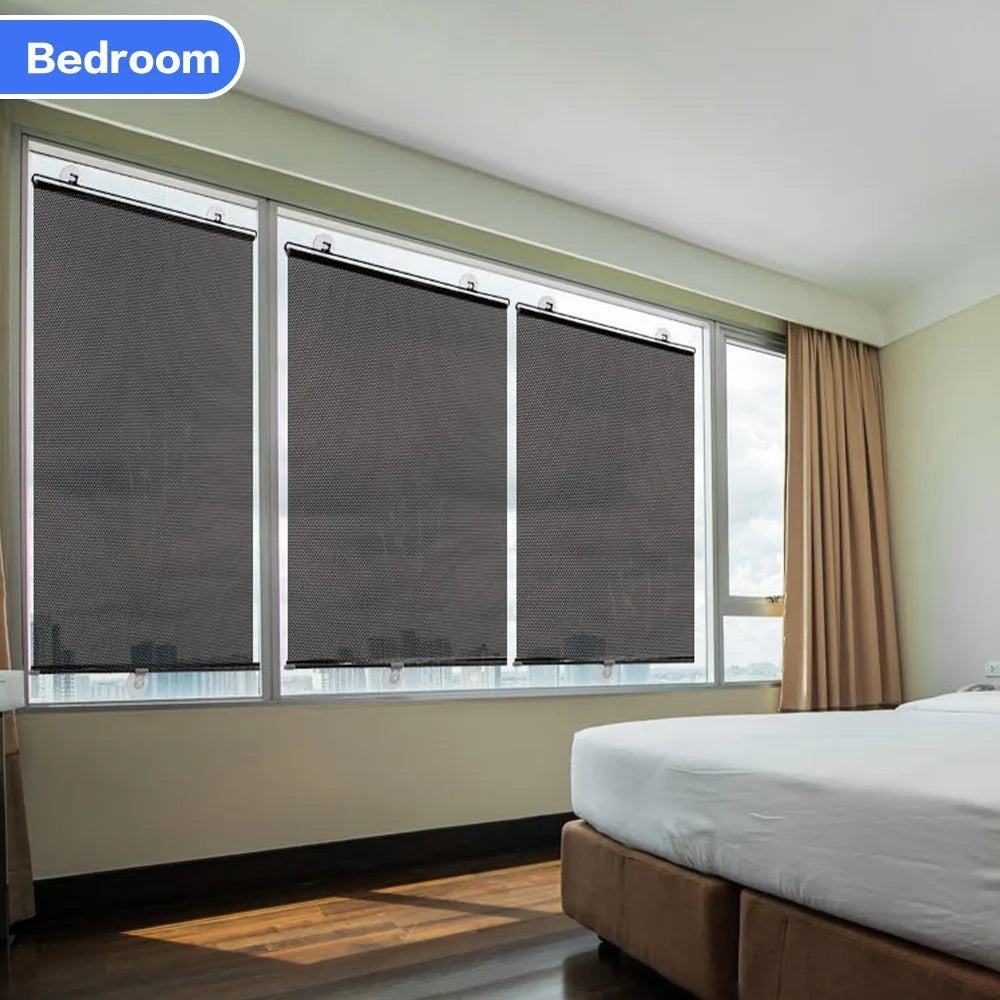 Universal Roller Blinds Sunshade Blackout Curtain