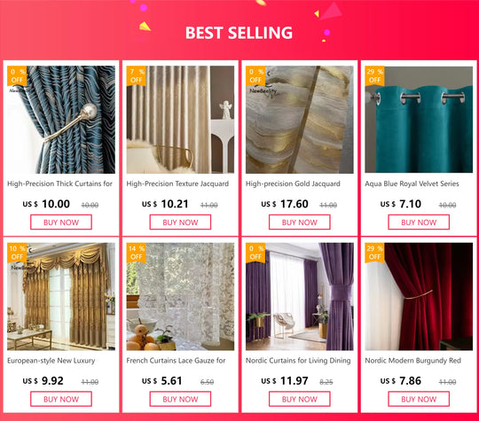 Window Blinds Embroidery Tulle Curtains For Living Room
