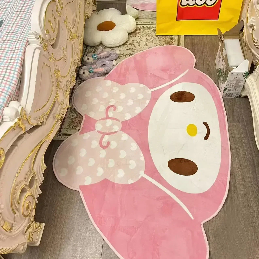 Kawaii Home Soft Fur Rugs Girls Bedroom Living Room