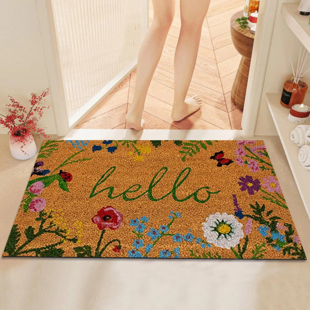 Durable Welcome Doormat Outdoor Entrance Mat