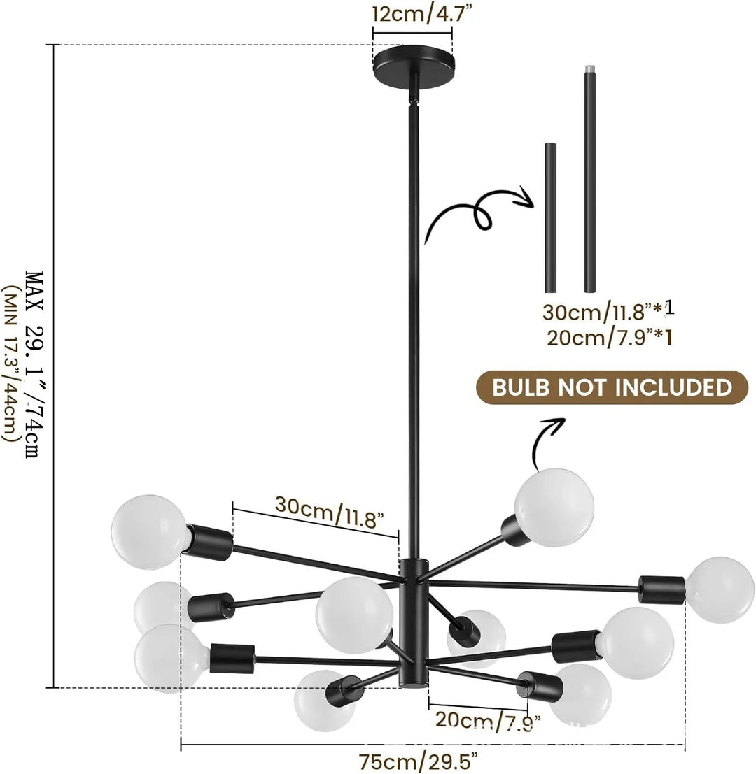 Household Living Room Chandelier Light