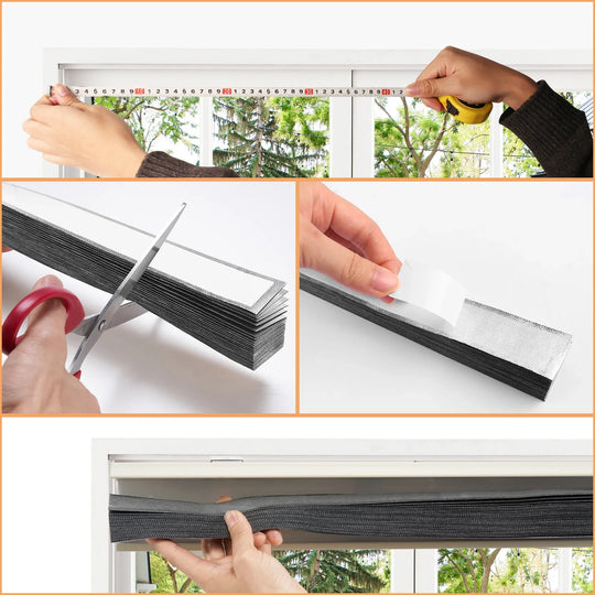 Large Size Self-adhesive Pleated Blinds Bathroom Balcony Shade Half /Full Blackout Window Curtains for Bedroom Living Room