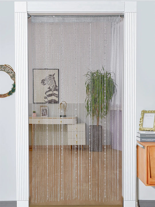 String curtain 1X2 M Tassel fringe door Curtain for white salon and sheer wedding decoration
