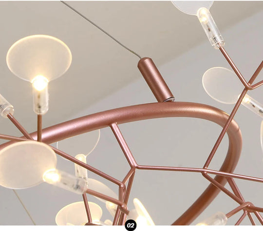 Nordic Chandelier Modern Luxury Living Room