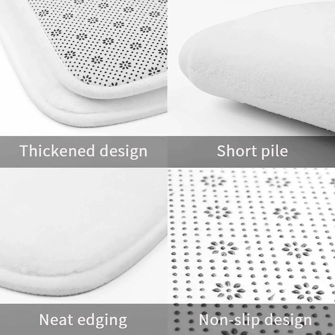 Comfortable and Warm - Bathroom Entryway Floor Mat