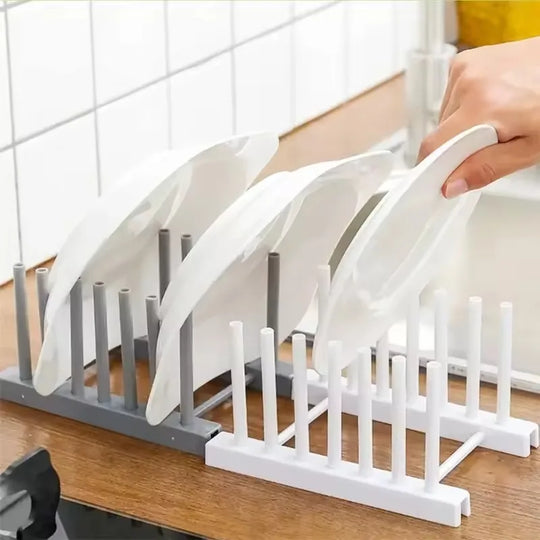 Kitchen Storage Rack Pot Cover Rack Stainless Steel