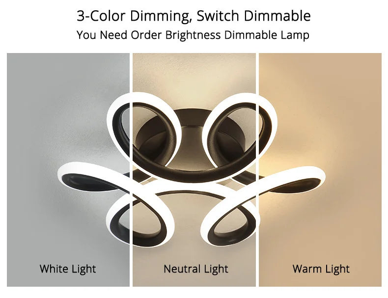 Modern LED Chandelier Lighting For Living Room