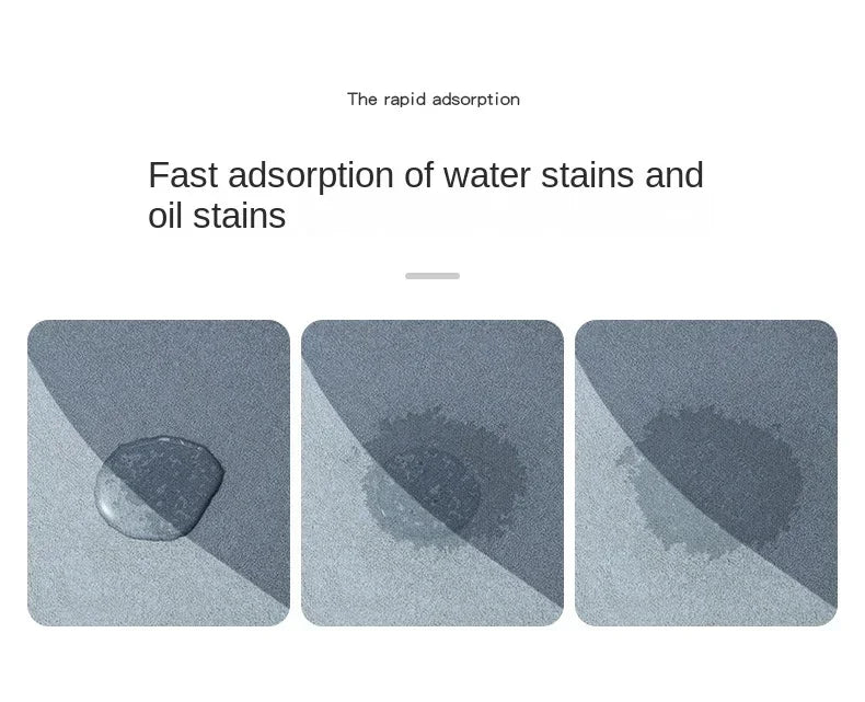 Kitchen Absorbent Mat Non-Skid Waterproof