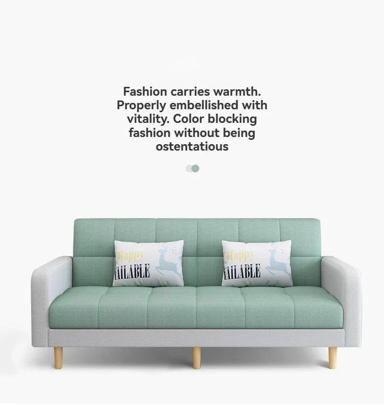 Stable Small Unit Sofa Bed, Three Person Sofa