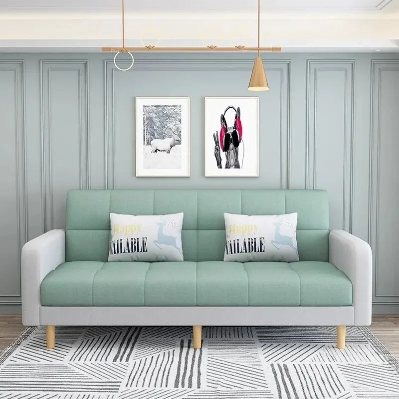 Stable Small Unit Sofa Bed, Three Person Sofa