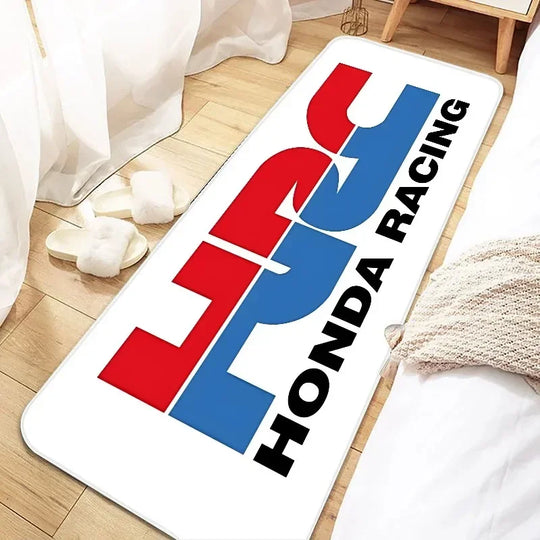HONDA Motorcycle Carpet Garage Mat Racing Cool Moto Display Motorcycle Display Mat Anti-slip Home Decoration Living Room Rug