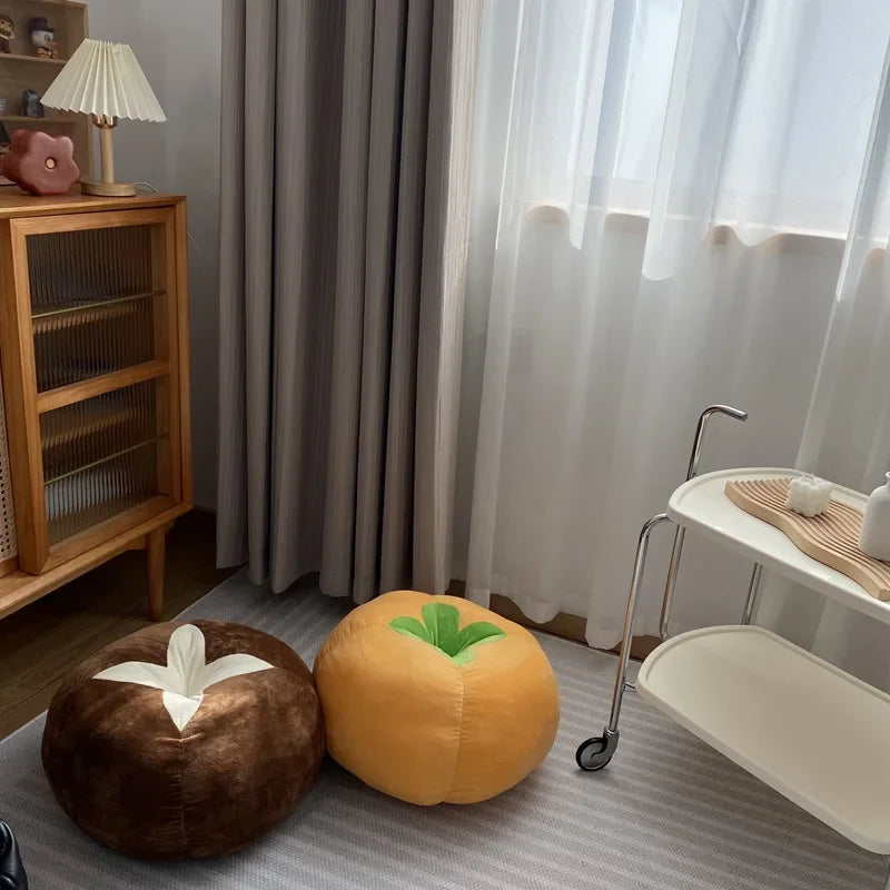 Thickened Cushion with Tomato-Shaped Pillow Vegetable