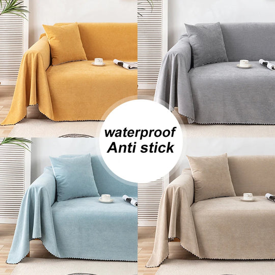 Waterproof Sofa Towel Solid Colour High Quality Sofa Cover